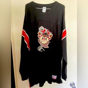 Men’s Long Sleeve Hockey Taz Shirt Sz XXXL
